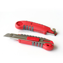 Wholesale Plastic PP 18MM Snap Off Blades Cutting Tools with 5pcs blades